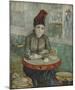 In the Cafe: Agostina Segatori in Le Tambourin, 1887-Vincent van Gogh-Mounted Art Print
