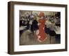 In the Café D'Harcourt at Paris-Henri Jacques Edouard Evenepoel-Framed Giclee Print