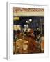 In the Cafe-Lesser Ury-Framed Giclee Print