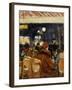 In the Cafe-Lesser Ury-Framed Giclee Print