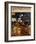 In the Cafe-Lesser Ury-Framed Giclee Print