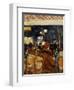 In the Cafe-Lesser Ury-Framed Giclee Print