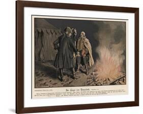 In the Camp of Bunzelwitz-Carl Rochling-Framed Giclee Print