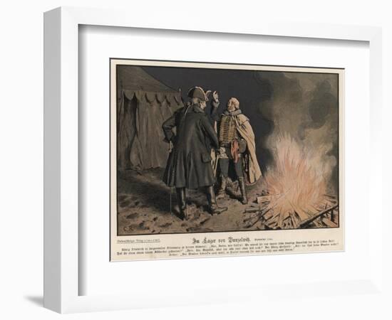 In the Camp of Bunzelwitz-Carl Rochling-Framed Giclee Print