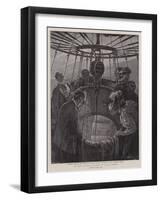 In the Captive Balloon at Earl's Court-Henri Lanos-Framed Giclee Print