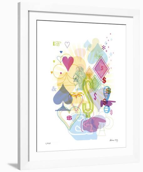 In The Cards-Adrienne Wong-Framed Giclee Print