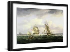 In the Channel-Thomas Luny-Framed Giclee Print