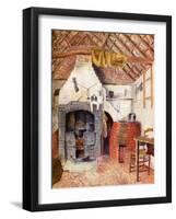 'In the Chappells' cottage at Rolleston-Kate Greenaway-Framed Giclee Print