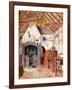 'In the Chappells' cottage at Rolleston-Kate Greenaway-Framed Giclee Print