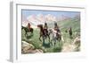 In the Cheyenne Country, 1896-John Hauser-Framed Giclee Print