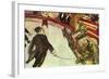 In the Circus-Henri de Toulouse-Lautrec-Framed Art Print