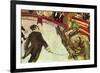 In The Circus-Henri de Toulouse-Lautrec-Framed Premium Giclee Print