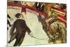 In The Circus-Henri de Toulouse-Lautrec-Mounted Premium Giclee Print