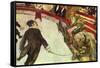 In The Circus-Henri de Toulouse-Lautrec-Framed Stretched Canvas