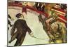 In The Circus-Henri de Toulouse-Lautrec-Mounted Art Print