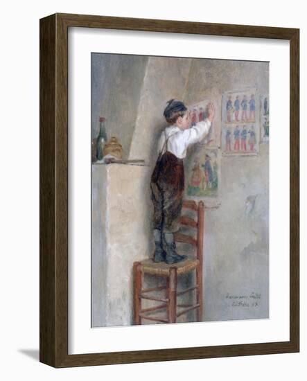 In the Classroom, 1883-Pierre Edouard Frere-Framed Giclee Print