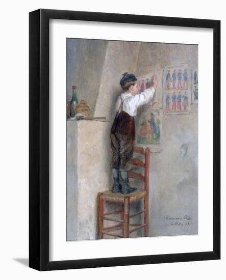 In the Classroom, 1883-Pierre Edouard Frere-Framed Giclee Print