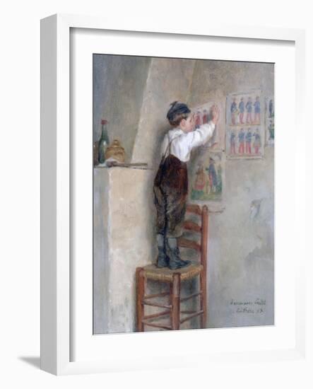 In the Classroom, 1883-Pierre Edouard Frere-Framed Giclee Print