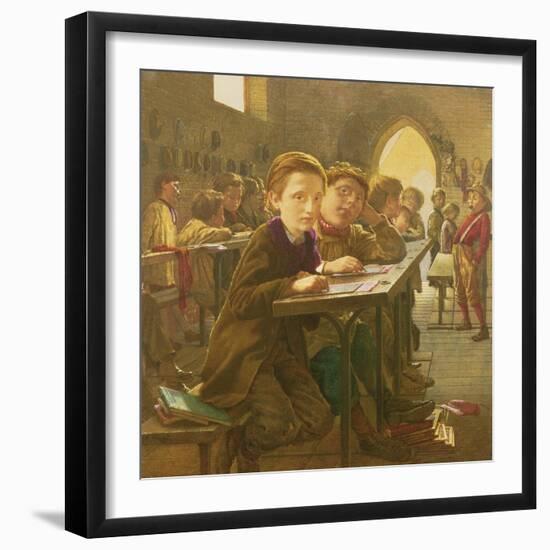 In the Classroom-J. Harris-Framed Giclee Print