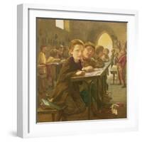 In the Classroom-J. Harris-Framed Giclee Print