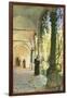 In the Cloisters of Santa Maria Jesus Monastery, in Taormina, 1885-Peder Mork Monsted-Framed Giclee Print