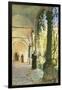 In the Cloisters of Santa Maria Jesus Monastery, in Taormina, 1885-Peder Mork Monsted-Framed Giclee Print