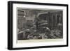 In the Commander's Cabin of HMS Alexandra-Charles Auguste Loye-Framed Giclee Print