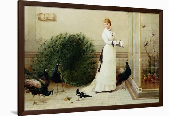 In the Conservatory Heywood Hardy-null-Framed Giclee Print