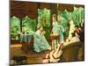 In the Conservatory-James Tissot-Mounted Giclee Print
