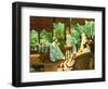 In the Conservatory-James Tissot-Framed Giclee Print