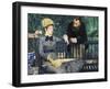 In the Conservatory-Edouard Manet-Framed Premium Giclee Print