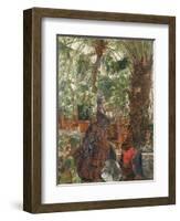 In the Conservatory-Edouard Frederic Wilhelm Richter-Framed Giclee Print