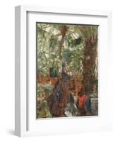 In the Conservatory-Edouard Frederic Wilhelm Richter-Framed Giclee Print