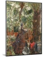 In the Conservatory-Edouard Frederic Wilhelm Richter-Mounted Giclee Print