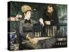 In the Conservatory-Edouard Manet-Stretched Canvas