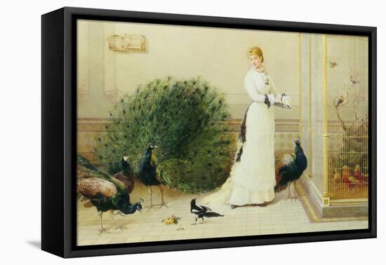 In the Conservatory-Heywood Hardy-Framed Stretched Canvas