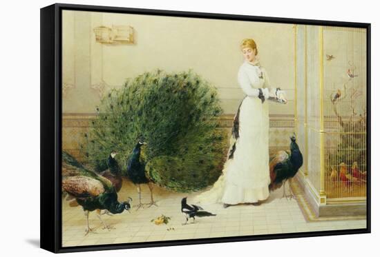 In the Conservatory-Heywood Hardy-Framed Stretched Canvas