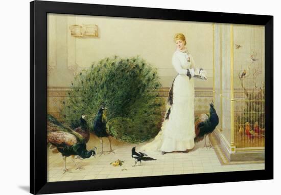 In the Conservatory-Heywood Hardy-Framed Giclee Print