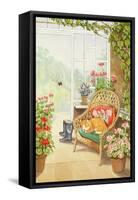 In the Conservatory-Lavinia Hamer-Framed Stretched Canvas