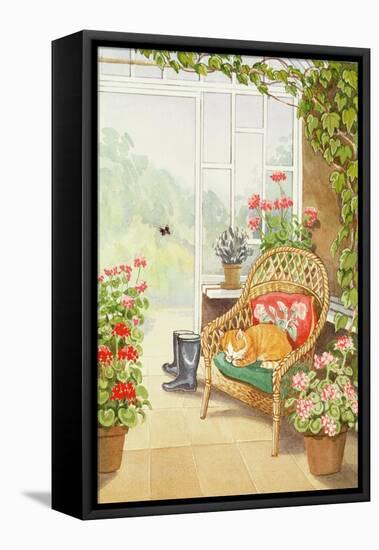 In the Conservatory-Lavinia Hamer-Framed Stretched Canvas