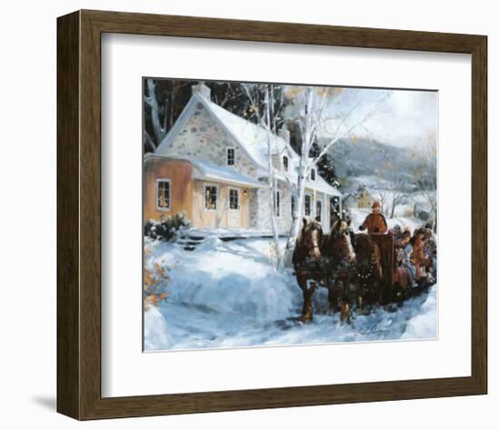 In the Country-Lise Auger-Framed Art Print
