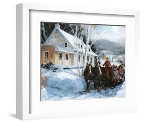 In the Country-Lise Auger-Framed Art Print