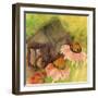 In The Country-Wolf Heart Illustrations-Framed Giclee Print