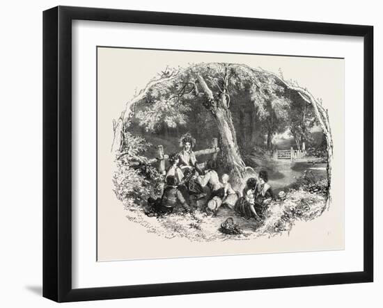 In the Countryside-null-Framed Giclee Print