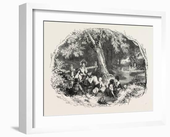 In the Countryside-null-Framed Giclee Print