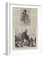 In the Cour De Cassation, M Manau, the Prosecutor-General, Concluding His Speech-Charles Paul Renouard-Framed Giclee Print