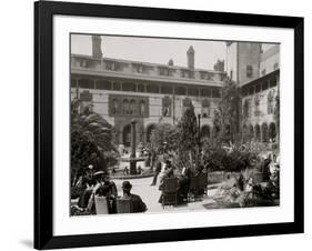 In the Court of Ponce De Leon, St. Augustine, Florida-null-Framed Photo