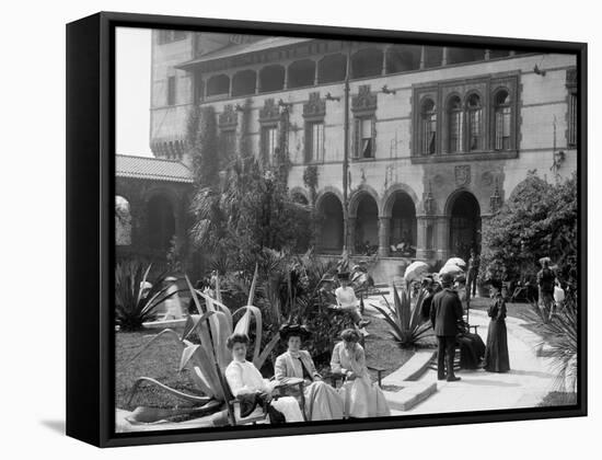 In the Court of the Ponce De Leon, St. Augustine, Fla.-null-Framed Stretched Canvas