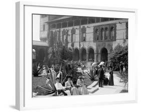 In the Court of the Ponce De Leon, St. Augustine, Fla.-null-Framed Photo