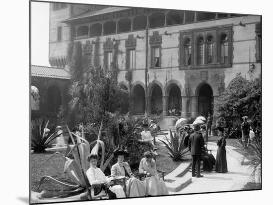 In the Court of the Ponce De Leon, St. Augustine, Fla.-null-Mounted Photo